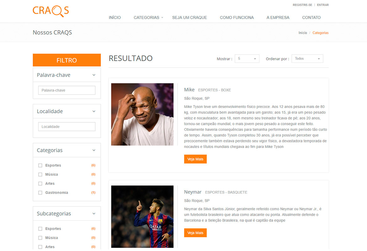 Site Craqs